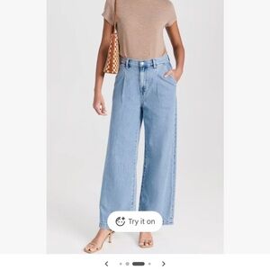 Madewell Harlow High-Waist Wide-Leg Jeans
